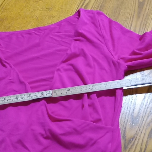 HALARA DRESS Women SMALL PINK Cocktail Party RUCHED Birthday Club NEW SLEEVE - Picture 4 of 5